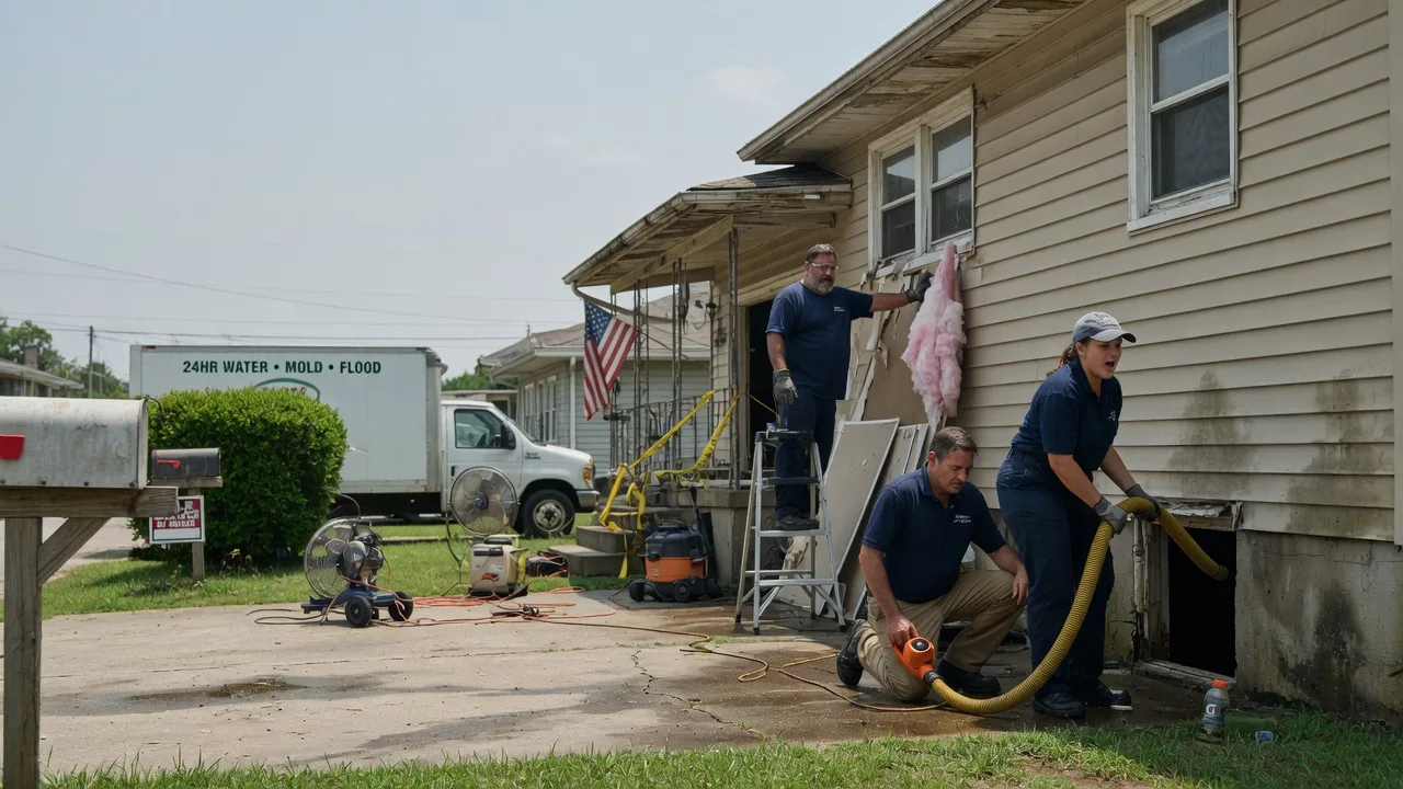 Water Damage Repair in Gordonville, TX near me